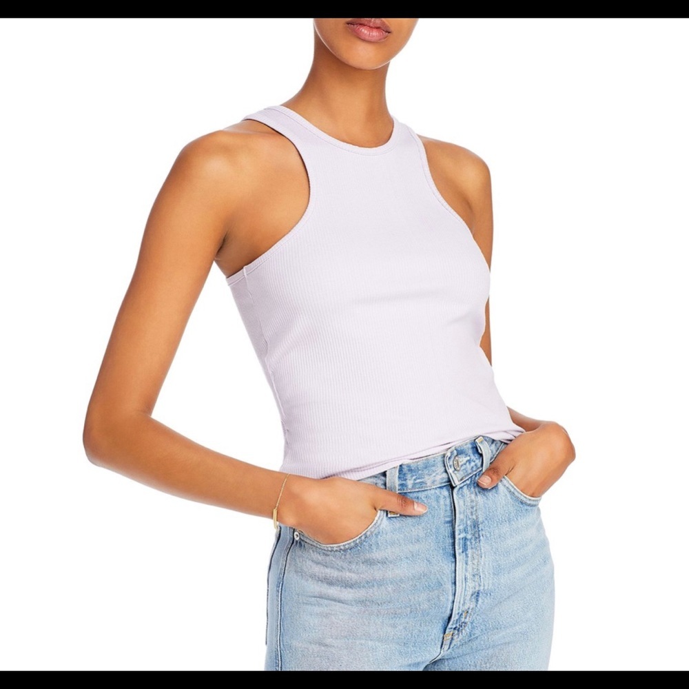 **NEW** Aqua racerback tank from Bloomingdales.
